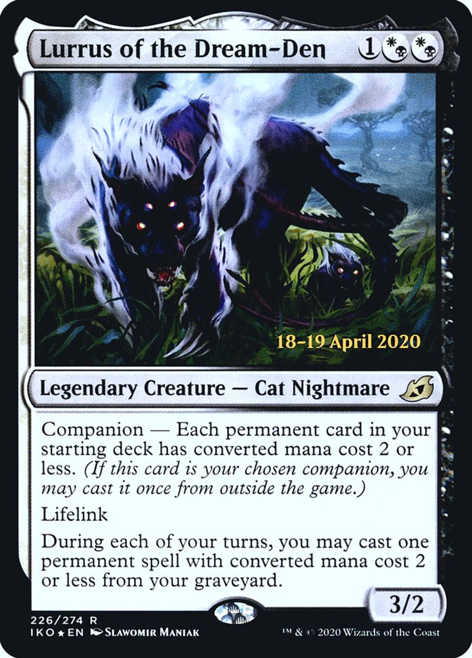 Lurrus of the Dream-Den  [Ikoria: Lair of Behemoths Prerelease Promos] - Destination Retro