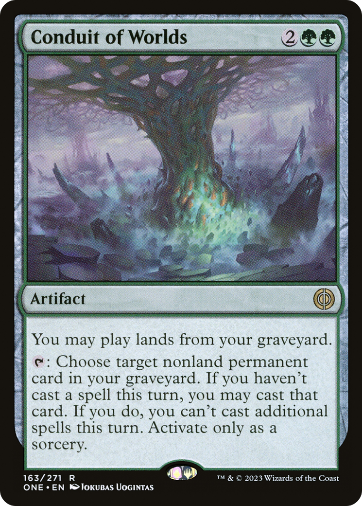 Conduit of Worlds [Phyrexia: All Will Be One] - Destination Retro