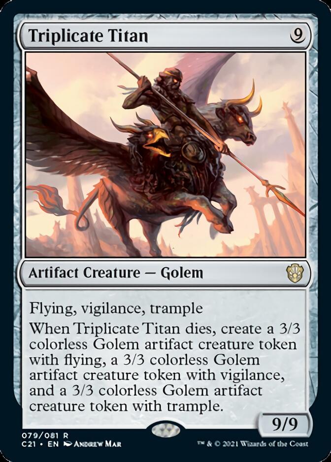 Triplicate Titan [Commander 2021] - Destination Retro