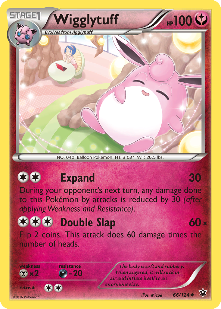 Wigglytuff (66/124) [XY: Fates Collide] - Destination Retro