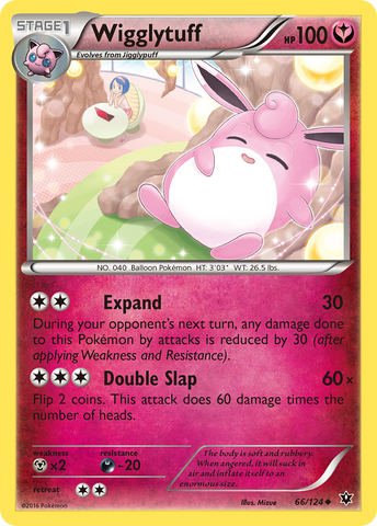 Wigglytuff (66/124) [XY: Fates Collide] - Destination Retro