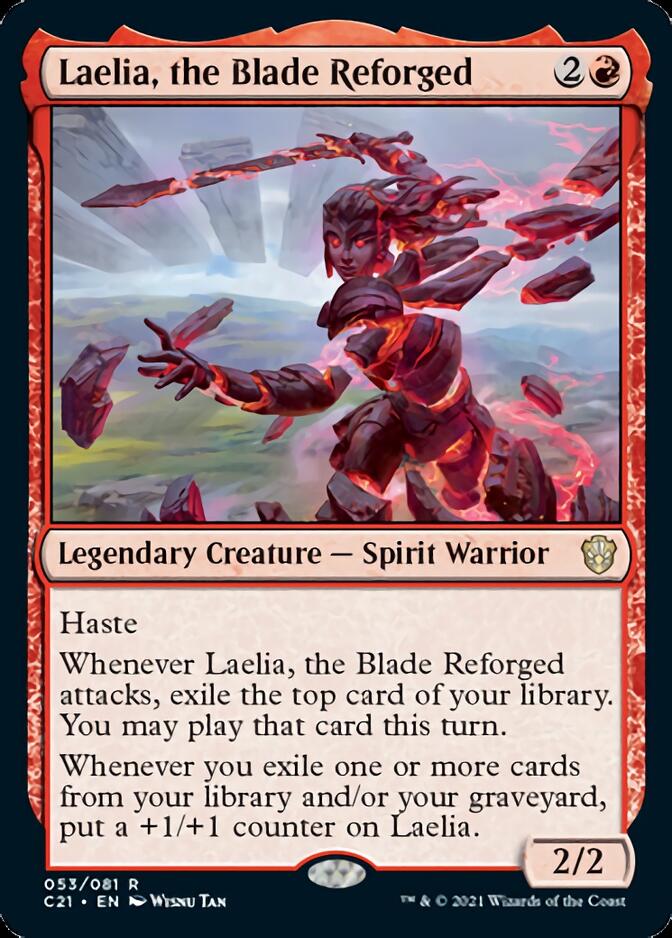 Laelia, the Blade Reforged [Commander 2021] - Destination Retro