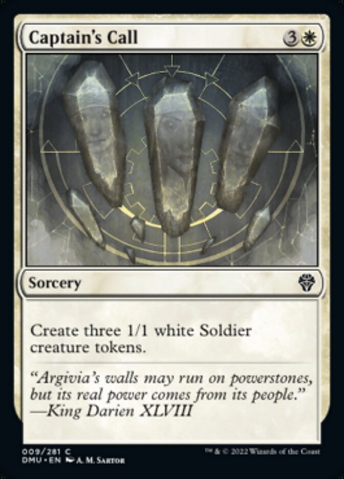 Captain's Call [Dominaria United] - Destination Retro