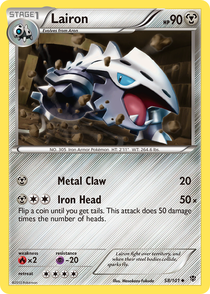 Lairon (58/101) [Black & White: Plasma Blast] - Destination Retro
