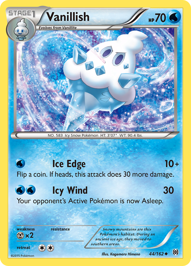 Vanillish (44/162) [XY: BREAKthrough] - Destination Retro