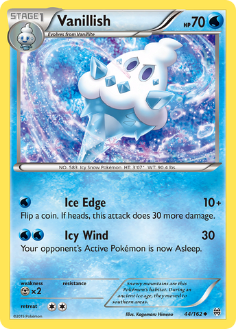 Vanillish (44/162) [XY: BREAKthrough] - Destination Retro