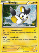 Emolga (6/12) [Mcdonald's Promos: 2012 Collection] - Destination Retro