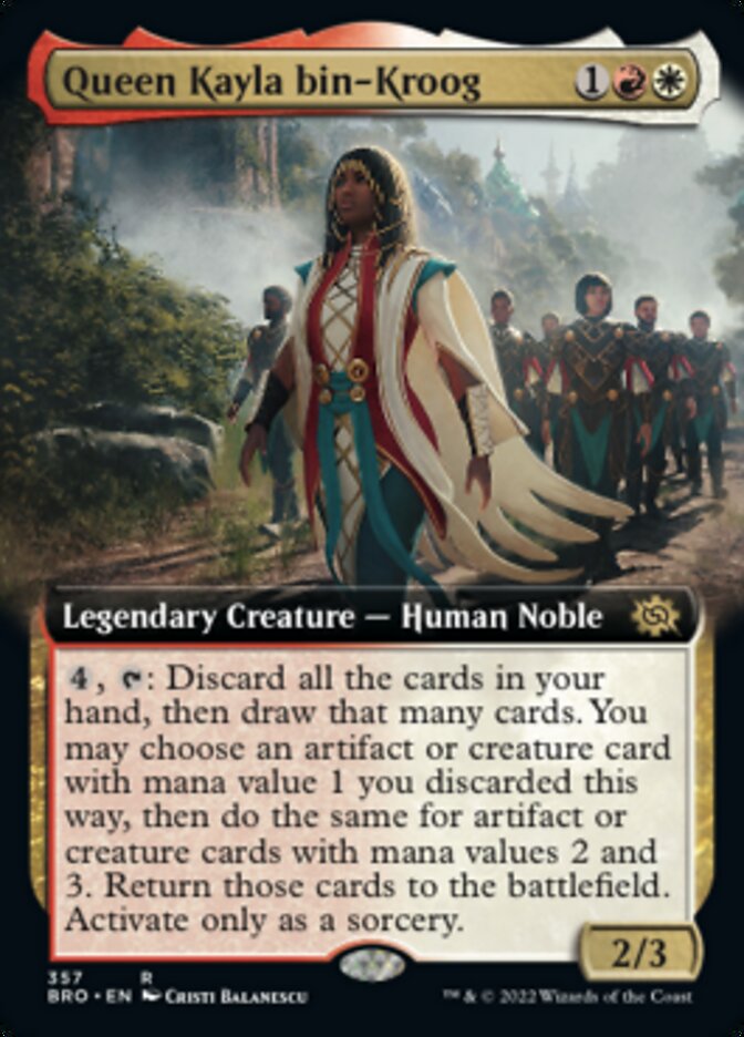 Queen Kayla bin-Kroog (Extended Art) [The Brothers' War] - Destination Retro