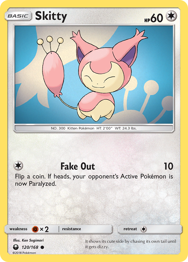 Skitty (120/168) [Sun & Moon: Celestial Storm] - Destination Retro