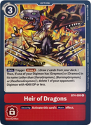 Heir of Dragons [BT4-099] [Great Legend Pre-Release Promos] - Destination Retro