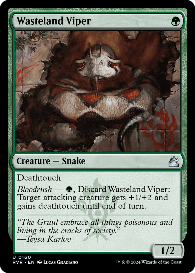 Wasteland Viper [Ravnica Remastered] - Destination Retro