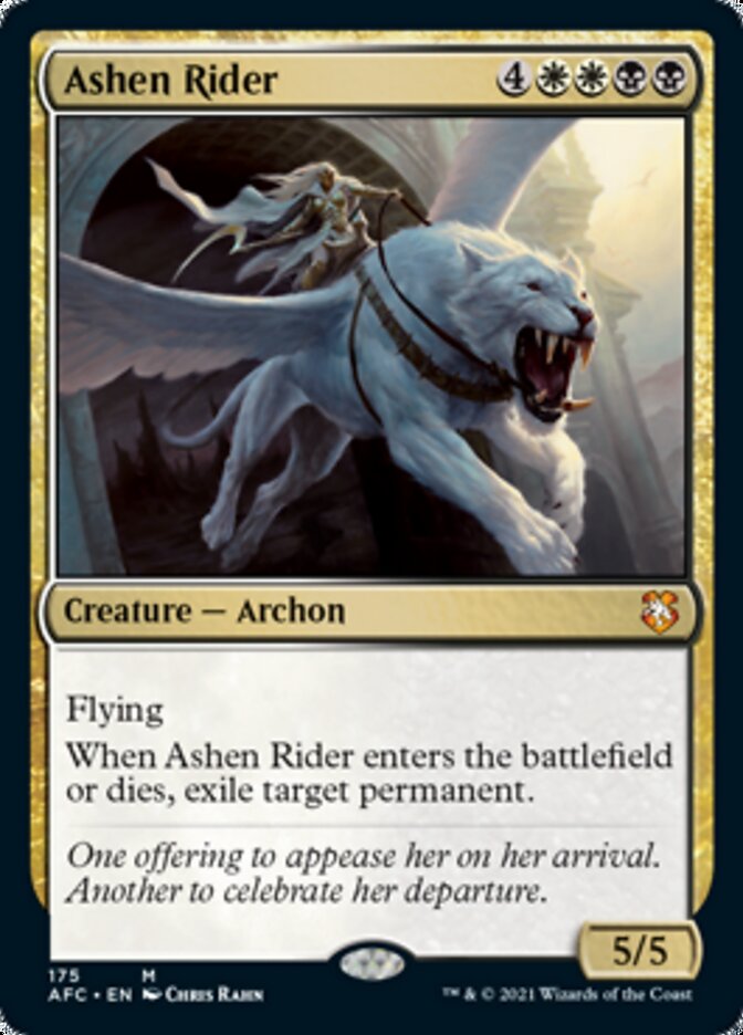 Ashen Rider [Dungeons & Dragons: Adventures in the Forgotten Realms Commander] - Destination Retro