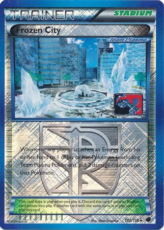 Frozen City (100/116) (Team Plasma League Promo) [Black & White: Plasma Freeze] - Destination Retro