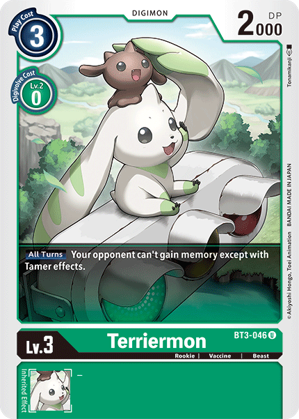 Terriermon [BT3-046] [Release Special Booster Ver.1.5] - Destination Retro