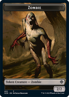 Ogre // Zombie Double-Sided Token [Starter Commander Decks] - Destination Retro