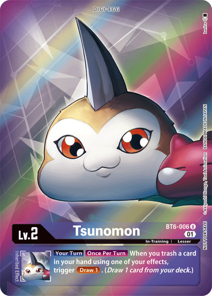 Tsunomon [BT6-006] (Alternative Art - Box Topper) [Double Diamond] - Destination Retro