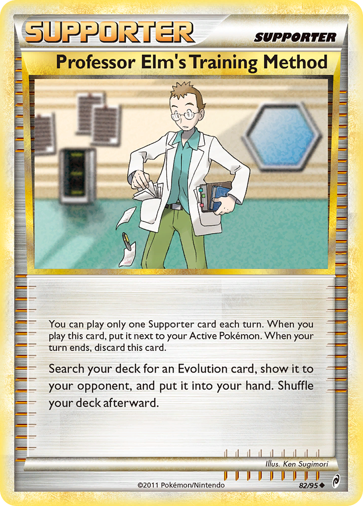 Professor Elm's Training Method (82/95) [Call of Legends] - Destination Retro