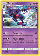 Toxicroak (55/147) [Sun & Moon: Burning Shadows] - Destination Retro