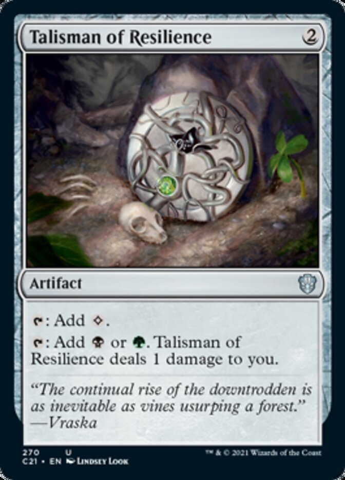 Talisman of Resilience [Commander 2021] - Destination Retro