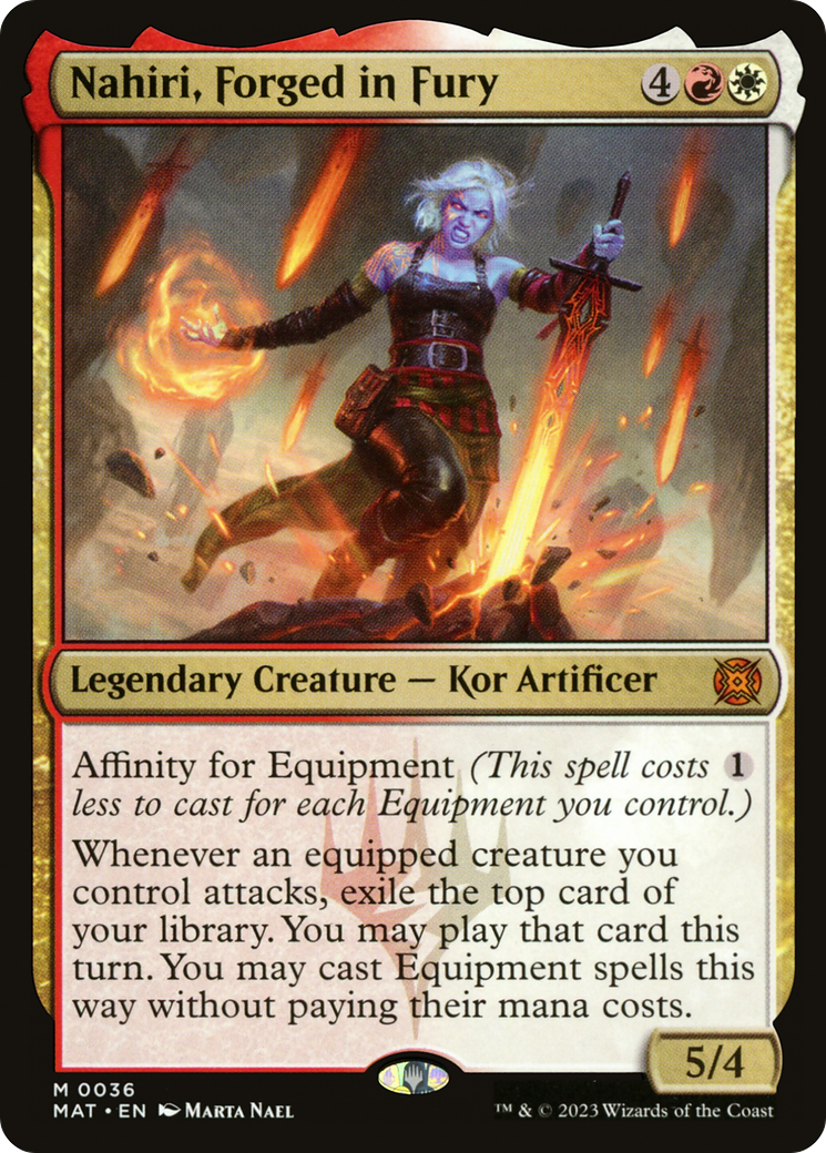 Nahiri, Forged in Fury [March of the Machine: The Aftermath] - Destination Retro
