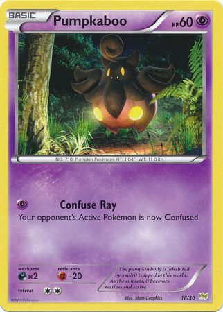 Pumpkaboo (18/30) [XY: Trainer Kit - Sylveon & Noivern] - Destination Retro