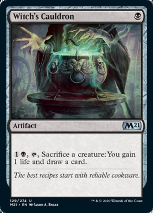 Witch's Cauldron [Core Set 2021] - Destination Retro