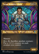 Aron, Benalia's Ruin (Showcase Textured) [Dominaria United] - Destination Retro