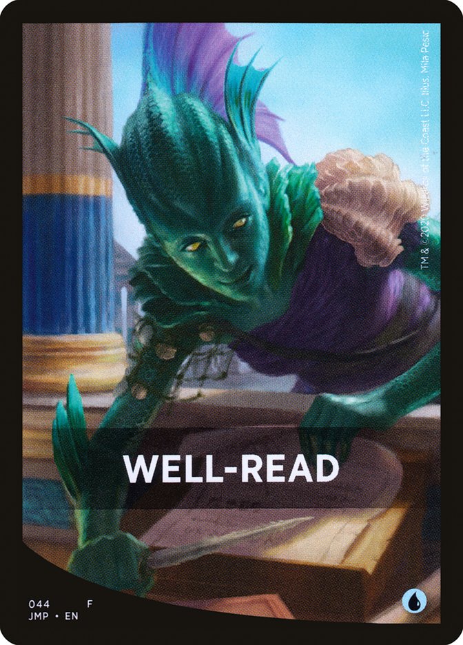 Well-Read [Jumpstart Front Cards] - Destination Retro