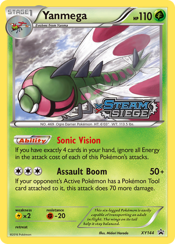 Yanmega (XY144) [XY: Black Star Promos] - Destination Retro