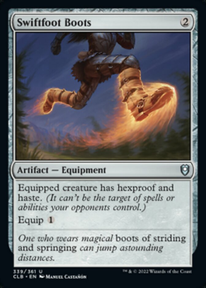 Swiftfoot Boots [Commander Legends: Battle for Baldur's Gate] - Destination Retro