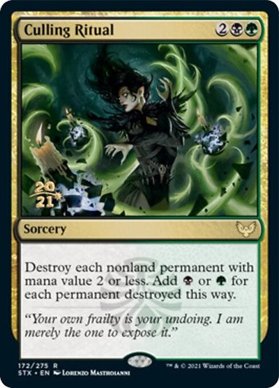Culling Ritual [Strixhaven: School of Mages Prerelease Promos] - Destination Retro