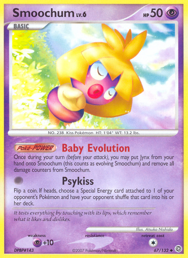 Smoochum (67/132) [Diamond & Pearl: Secret Wonders] - Destination Retro