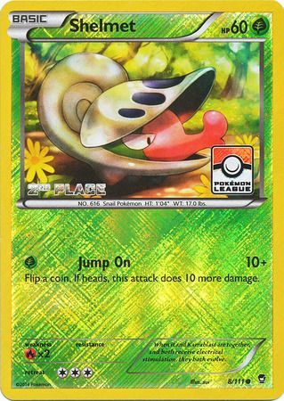 Shelmet (8/111) (League Promo 2nd Place) [XY: Furious Fists] - Destination Retro