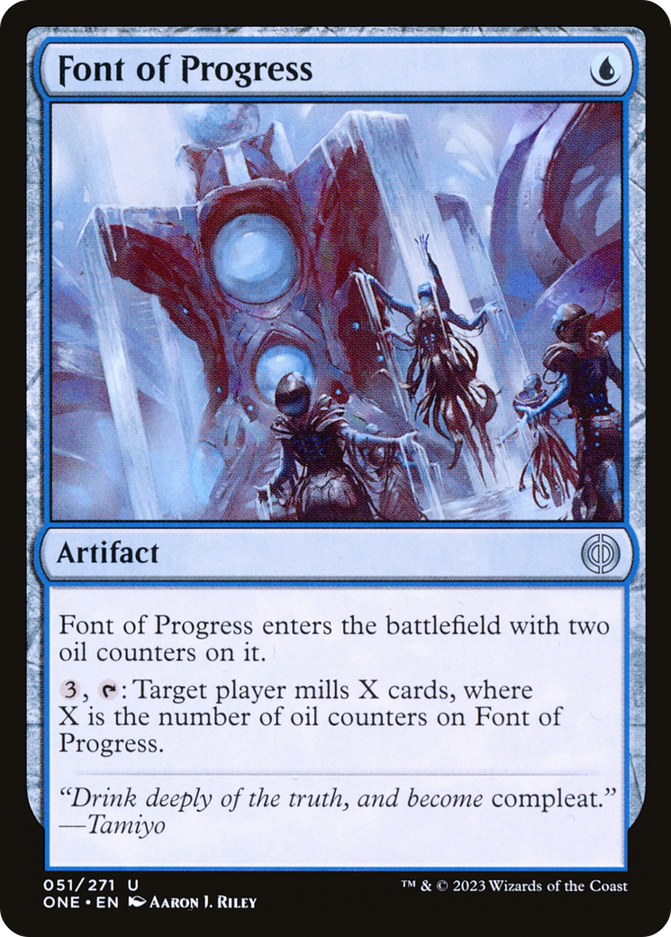 Font of Progress [Phyrexia: All Will Be One] - Destination Retro