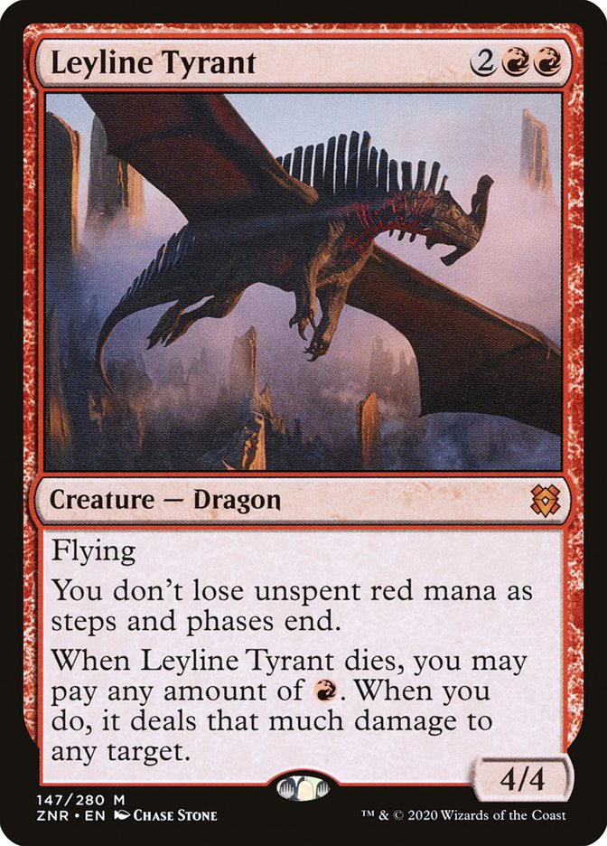 Leyline Tyrant [Zendikar Rising] - Destination Retro