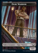 Ogre Warrior // Dog Double-sided Token [Streets of New Capenna Tokens] - Destination Retro