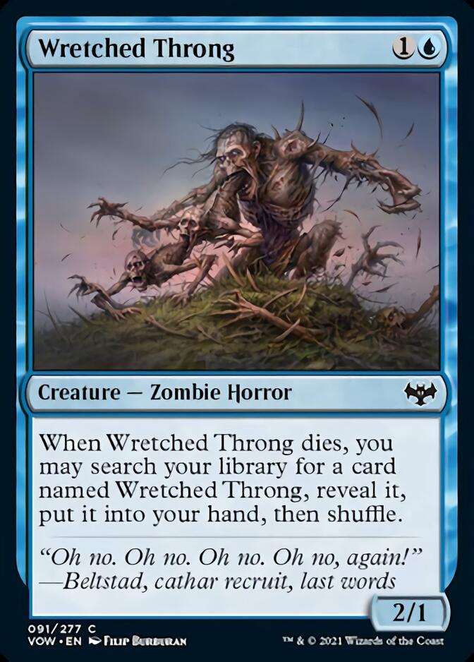 Wretched Throng [Innistrad: Crimson Vow] - Destination Retro