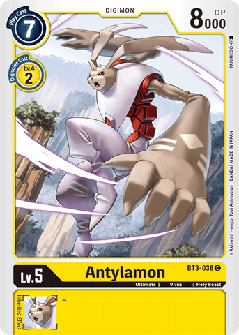 Antylamon [BT3-038] [Release Special Booster Ver.1.5] - Destination Retro