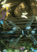 Cooped Up Art Card (Gold-Stamped Signature) [Wilds of Eldraine Art Series] - Destination Retro
