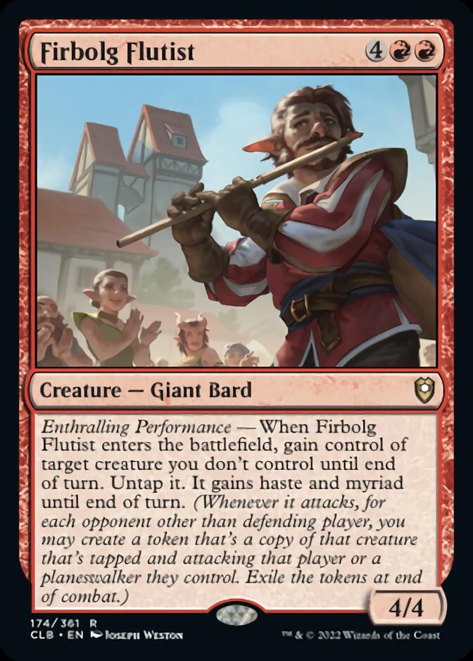 Firbolg Flutist [Commander Legends: Battle for Baldur's Gate] - Destination Retro