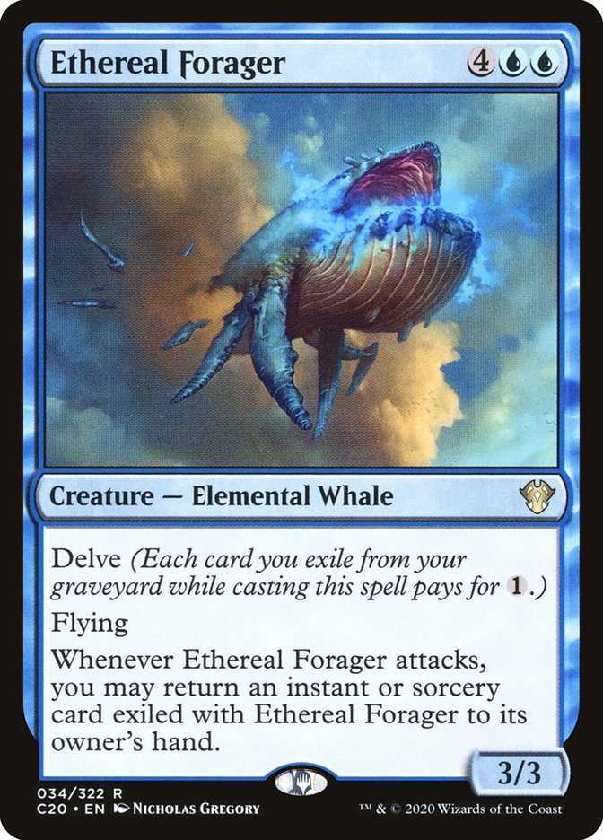 Ethereal Forager [Commander 2020] - Destination Retro