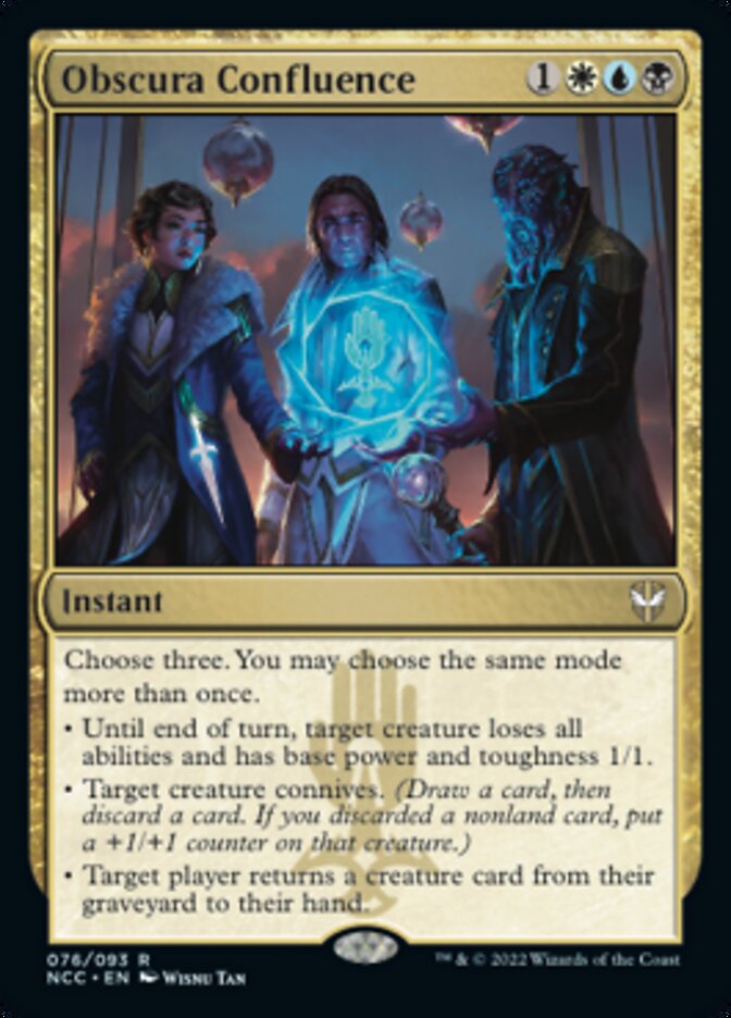 Obscura Confluence [Streets of New Capenna Commander] - Destination Retro