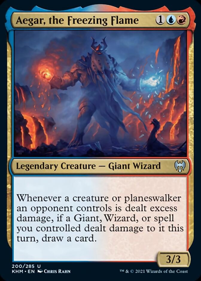 Aegar, the Freezing Flame [Kaldheim] - Destination Retro