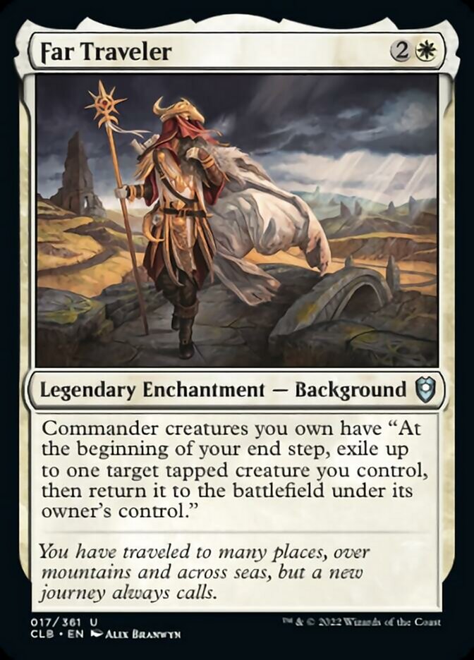 Far Traveler [Commander Legends: Battle for Baldur's Gate] - Destination Retro