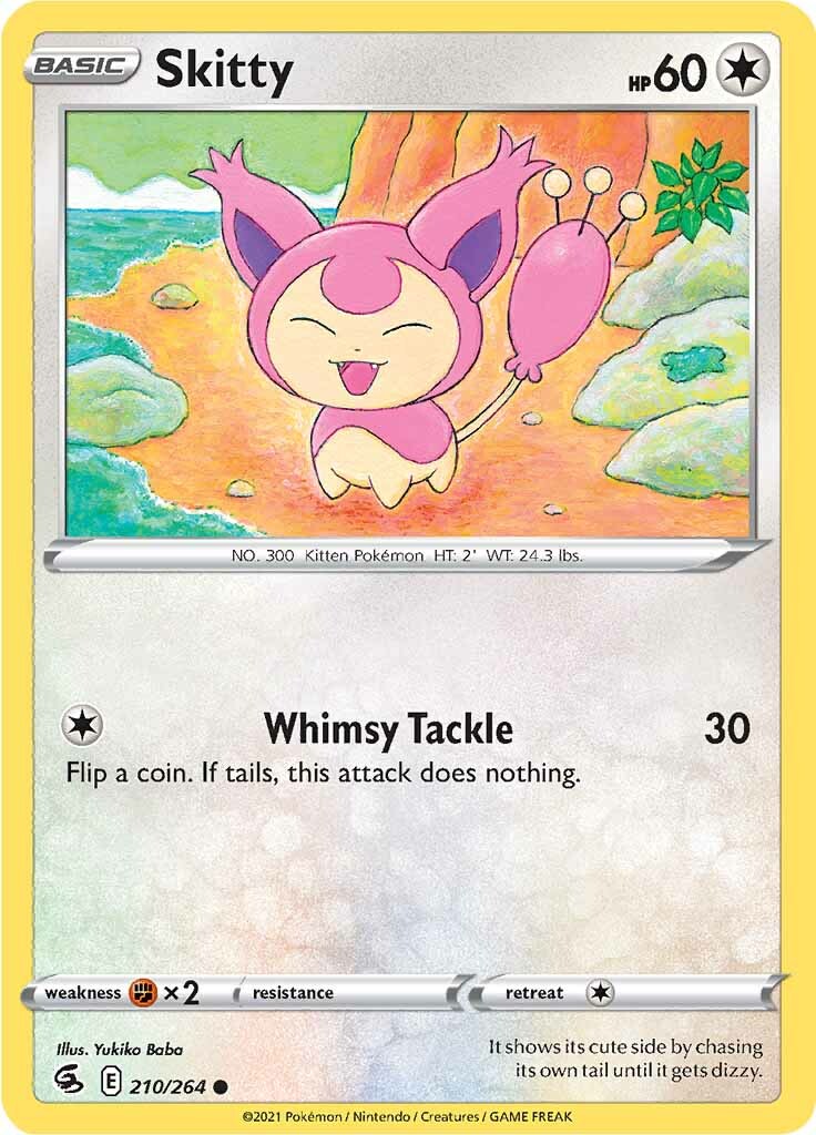 Skitty (210/264) [Sword & Shield: Fusion Strike] - Destination Retro
