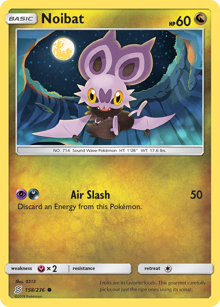 Noibat (158/236) [Sun & Moon: Unified Minds] - Destination Retro