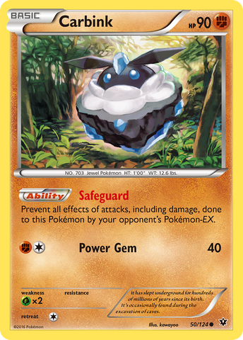 Carbink (50/124) [XY: Fates Collide] - Destination Retro