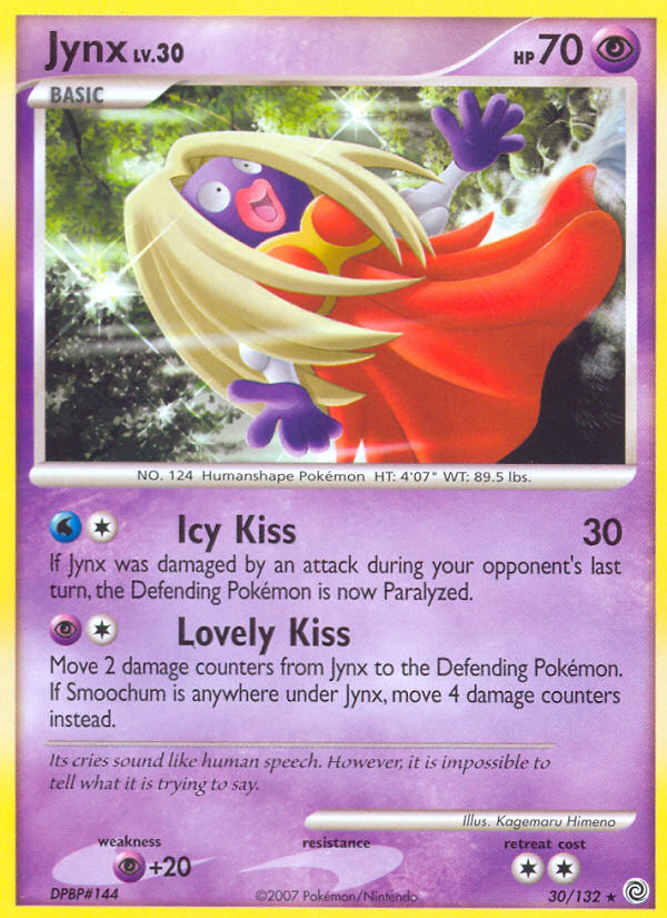 Jynx (30/132) [Diamond & Pearl: Secret Wonders] - Destination Retro