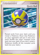 Quick Ball (114/123) [Diamond & Pearl: Mysterious Treasures] - Destination Retro