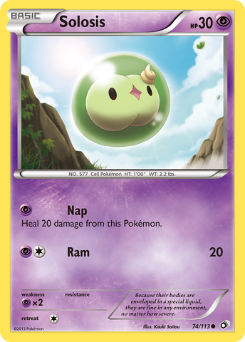 Solosis (74/113) [Black & White: Legendary Treasures] - Destination Retro